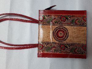 Batik print shopping bag