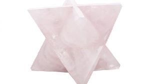 Rose Quartz Merkaba Healing Crystal