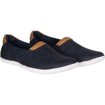 Navy Candey Loafer Shoe 1102