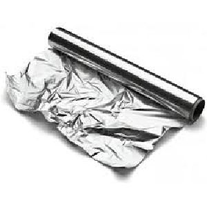 Silver aluminium foil