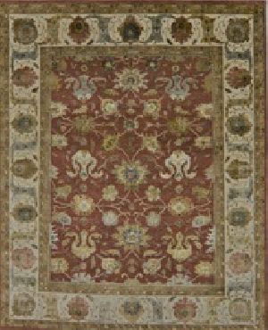 Wool Silk Hand Knotted Rugs