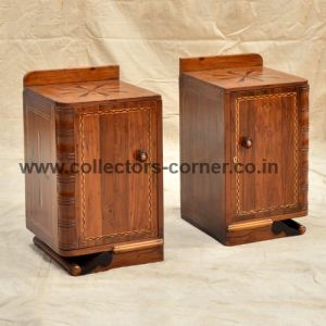 ART DECO BEDSIDE CABINETS