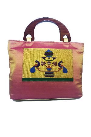 Pure Silk Paithani bag