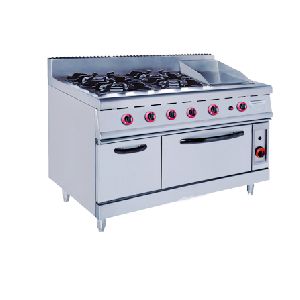 four burner gas range