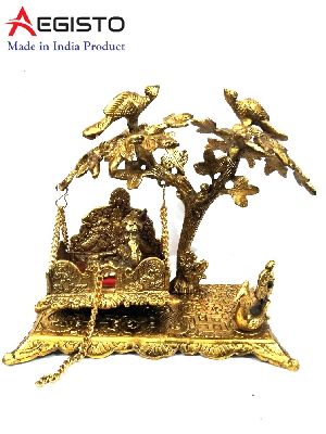 Brass Lord Krishna