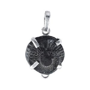 Shaligram Silver Locket