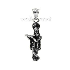 Sterling Silver Krishna Pendant