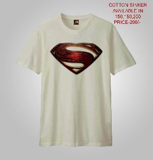 men printed t shirt (NEW SUPERMAN)