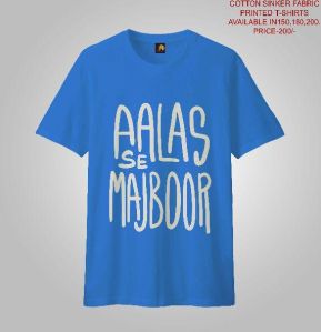 MEN PRINTED T-SHIRTS (AALS SE MAJBOOR)