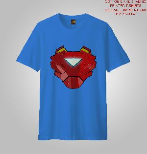 MEN PRINTED T-SHIRTS (IRON MAN)