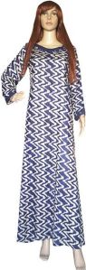 RAYON PRINTED GOWN