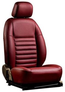 Maroon Rexine Car Seat Covers