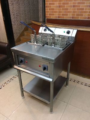 Stainless Steel Twin Tank Deep Fat Fryer