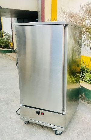 Stainless Steel Hot Food Cart