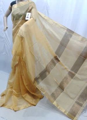 Cotton zari sarees