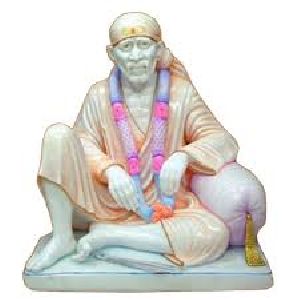 Marble Dwarkamai Sai Baba Statue