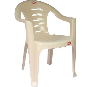 Cream Plastic Chair