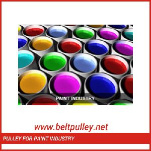Pulley For Paint Industry