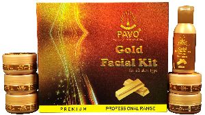 Pavo Gold Facial Kit