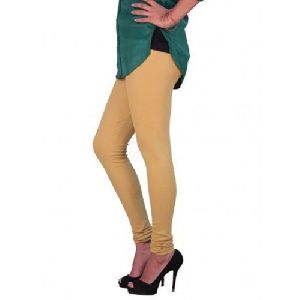 Brown Churidar Leggings