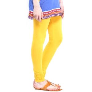 Yellow Churidar Leggings