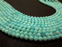 Blue Opal Round Beads