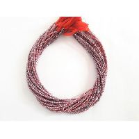 Ruby Faceted Bead