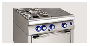 Horizontal cooking machine