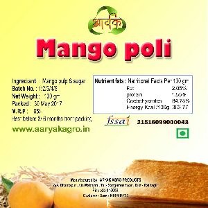 Dried Mango Pulp