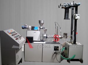 blown film attachment Lab Twin Screw Extruder