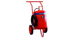 Multipurpose ABC Trolley Mounted Fire Extinguishers