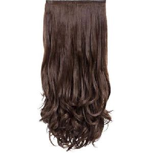 Artificial 5 Clip Wavy Hair Extension