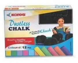 dustless color chalk