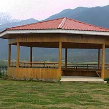 Kashmiri Wooden Frame Houses