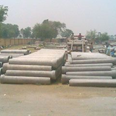 concrete pipes