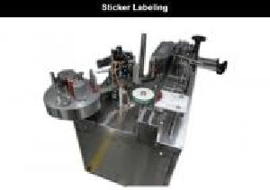 bottle sticker labeling machine