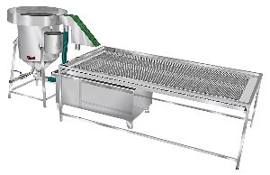 Cascade Type Filth Washing System With Infeed Conveyor