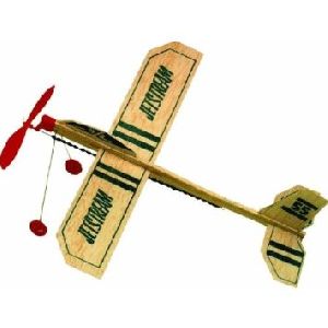 Rubber Powered Glider Model