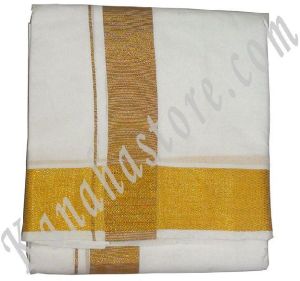 Gold Borders Dhoti