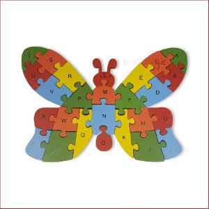 Butterfly Game Of Puzzle