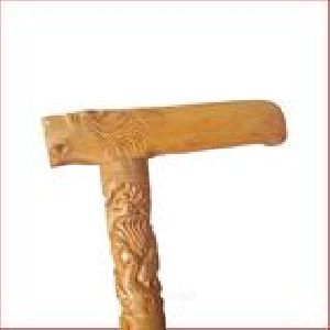 Wooden carved walking Stick