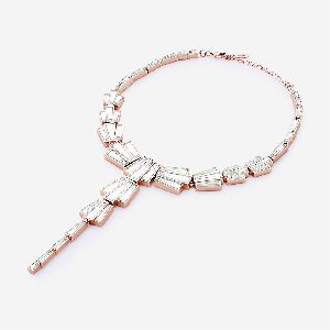 Multi Color Pearl Tassel Necklace