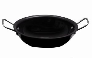 SHALLOW WOK (KADHAI) WITH SIDE HANDLE