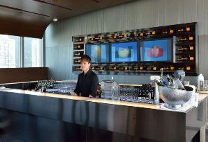 Bar Counter with Wine Chiller