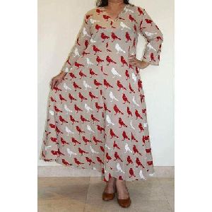 Digital Print Long Kurti