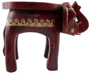 Brass Elephant Stool