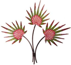 Superb Iron Palm Leave Wall Hanging