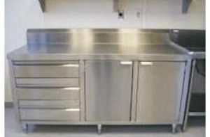 stainless steel cabinets