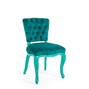 FLAVO TUFTED WOODEN CHAIR