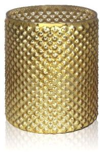 LARGE GOLD VOTIVE CANDLE HOLDER